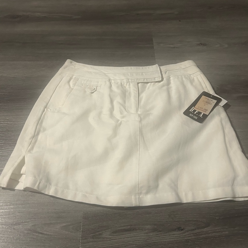 White Mini Skirt - Picture 8 of 8